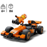 LEGO McLaren F1 race car with driver minifigure 86 pieces (British brand)