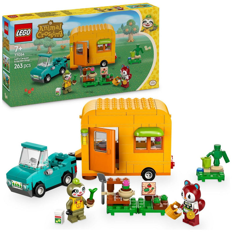 LEGO Animal Crossing Leif's Caravan 77054, imported from the UK