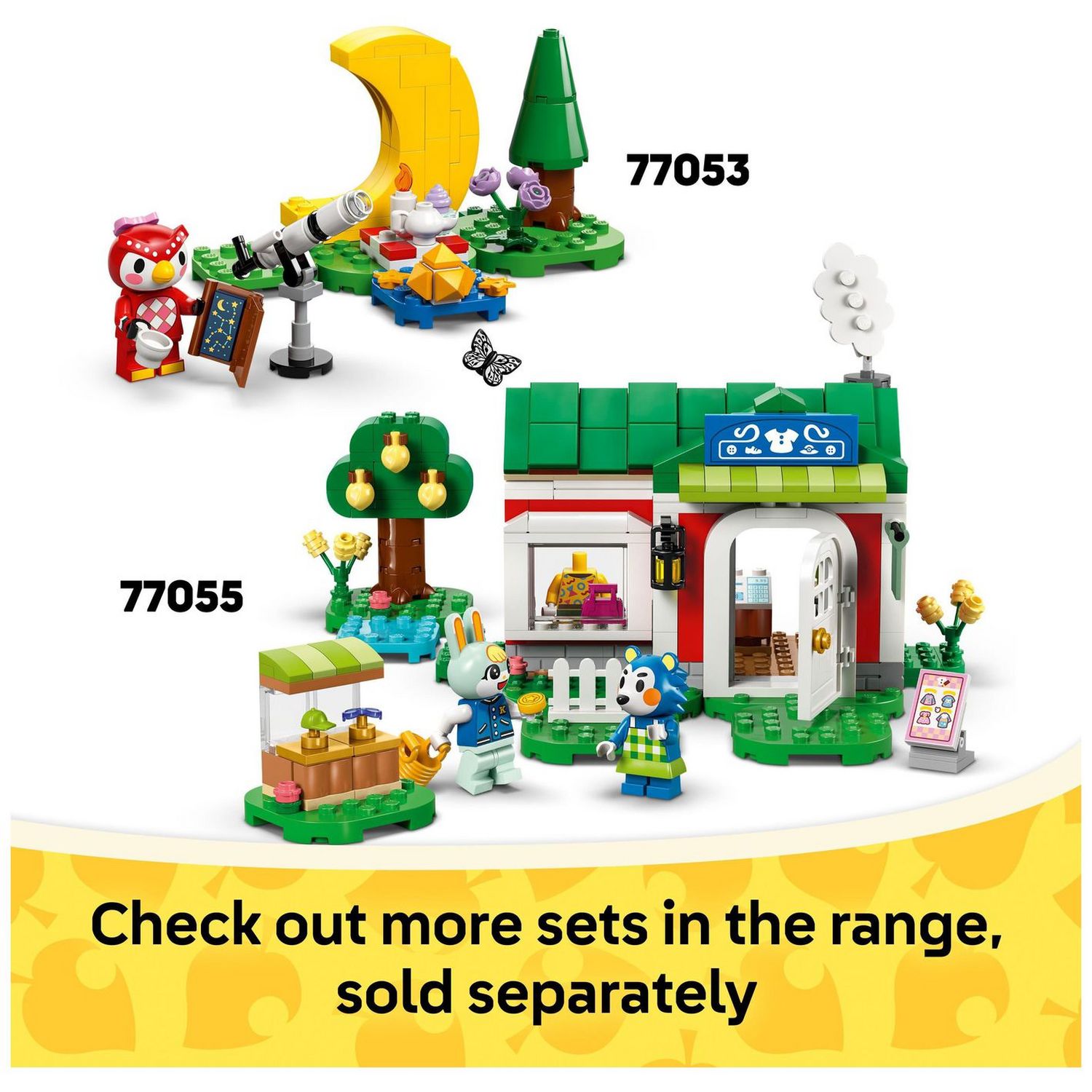 LEGO Animal Crossing Leif's Caravan 77054, imported from the UK