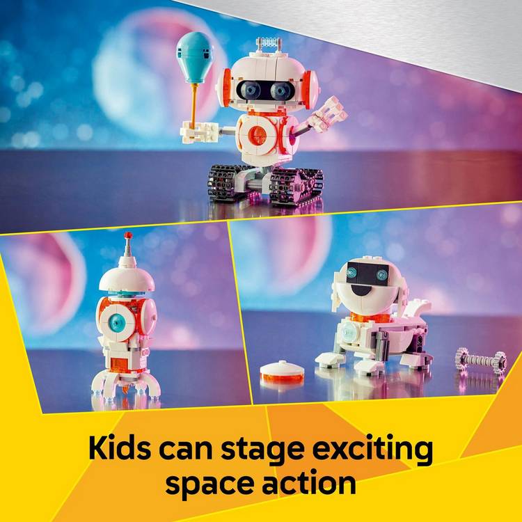 LEGO Creator 3in1 Space Robot building set - British product