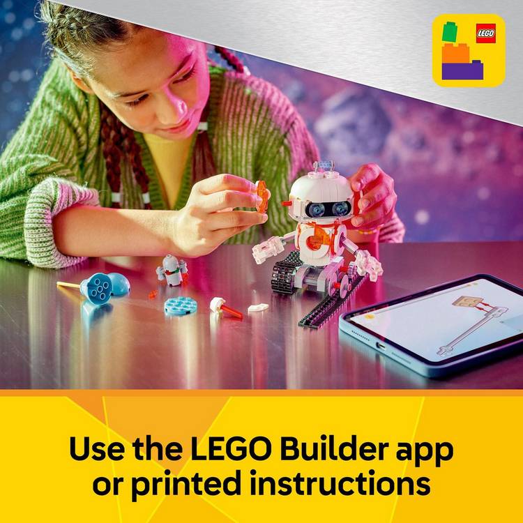 LEGO Creator 3in1 Space Robot building set - British product