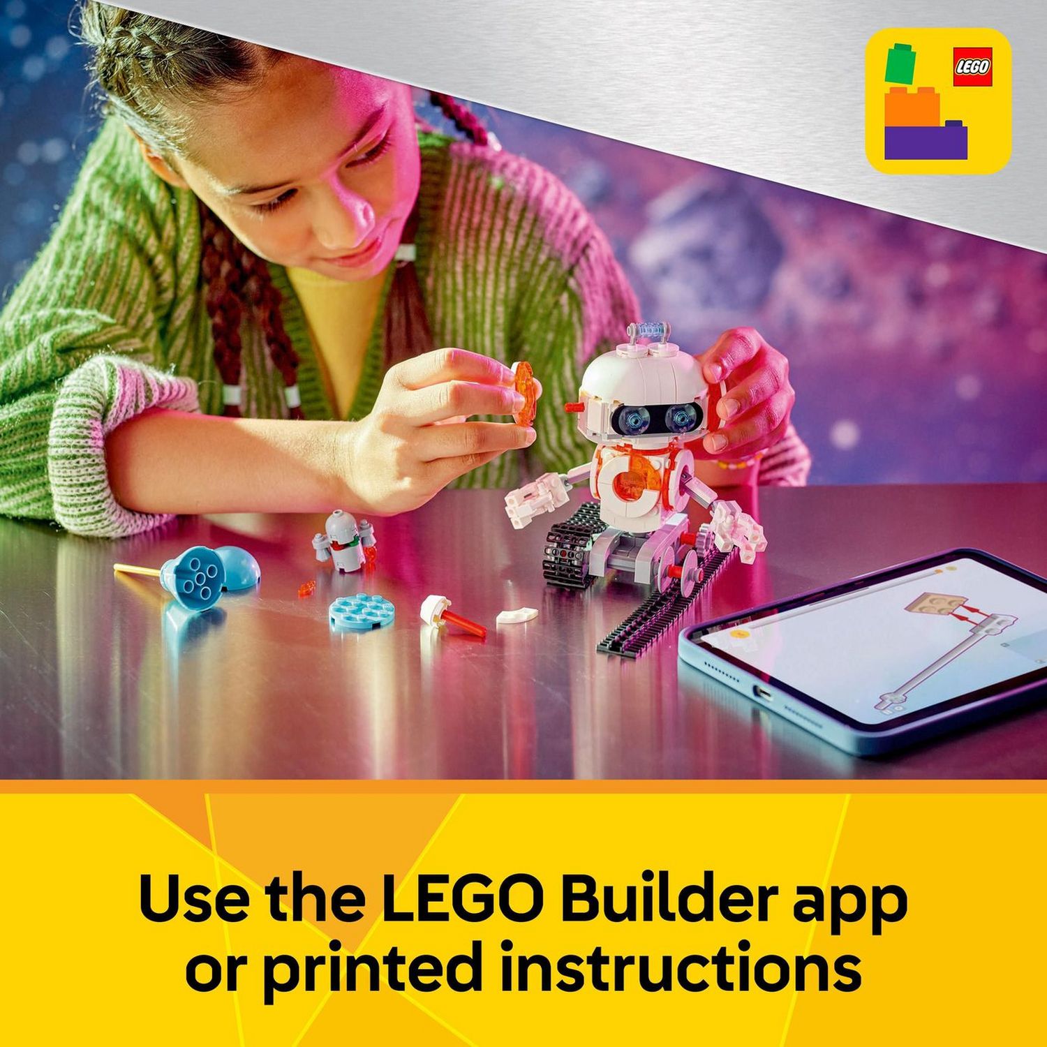 LEGO Creator 3in1 Space Robot building set - British product