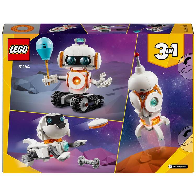 LEGO Creator 3in1 Space Robot building set - British product