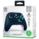PowerA Xbox wired controller Mariner Blue, imported from the UK