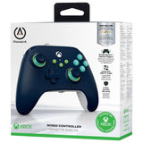 PowerA Xbox wired controller Mariner Blue, imported from the UK