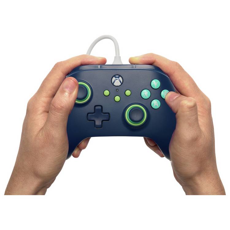 PowerA Xbox wired controller Mariner Blue, imported from the UK