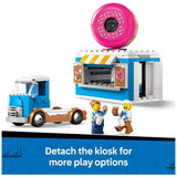 LEGO City Doughnut Truck toy set 196 pieces, UK version