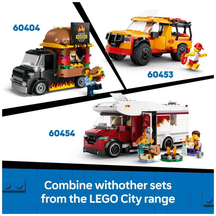 LEGO City Doughnut Truck toy set 196 pieces, UK version