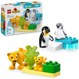 LEGO DUPLO penguin lion building set, imported from the UK