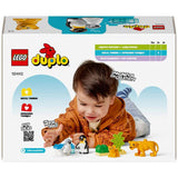 LEGO DUPLO penguin lion building set, imported from the UK