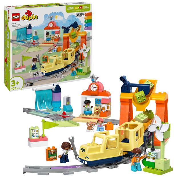 LEGO DUPLO interactive train set 103 pieces, imported from the UK