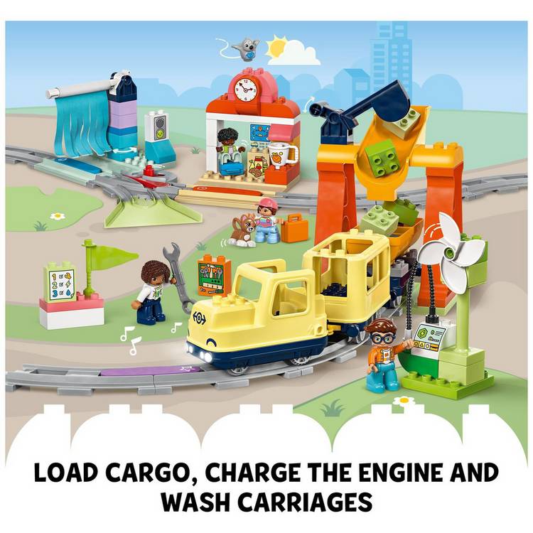 LEGO DUPLO interactive train set 103 pieces, imported from the UK