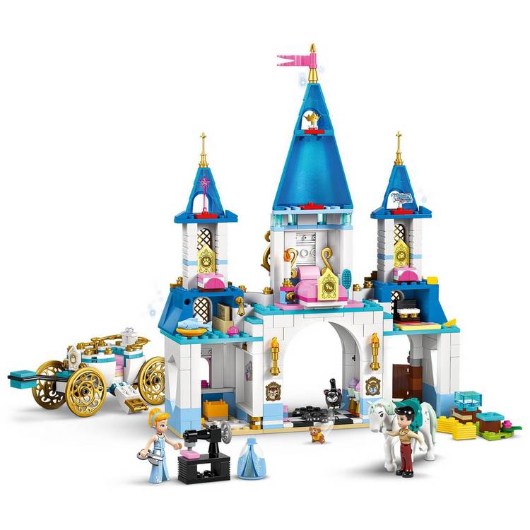 LEGO Disney Princess Cinderella Castle horse carriage playset - British product