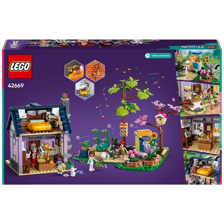 LEGO Friends Beekeepers' House and Flower Garden set 42669, UK version