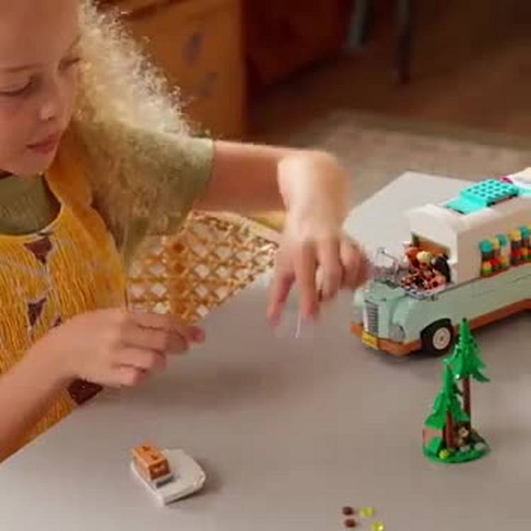 LEGO Friends camper van building set 778 pieces - British product