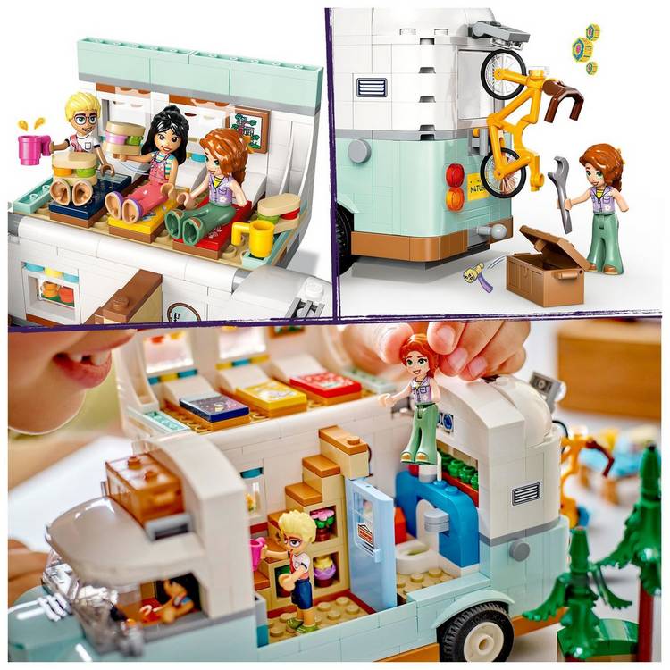 LEGO Friends camper van building set 778 pieces - British product