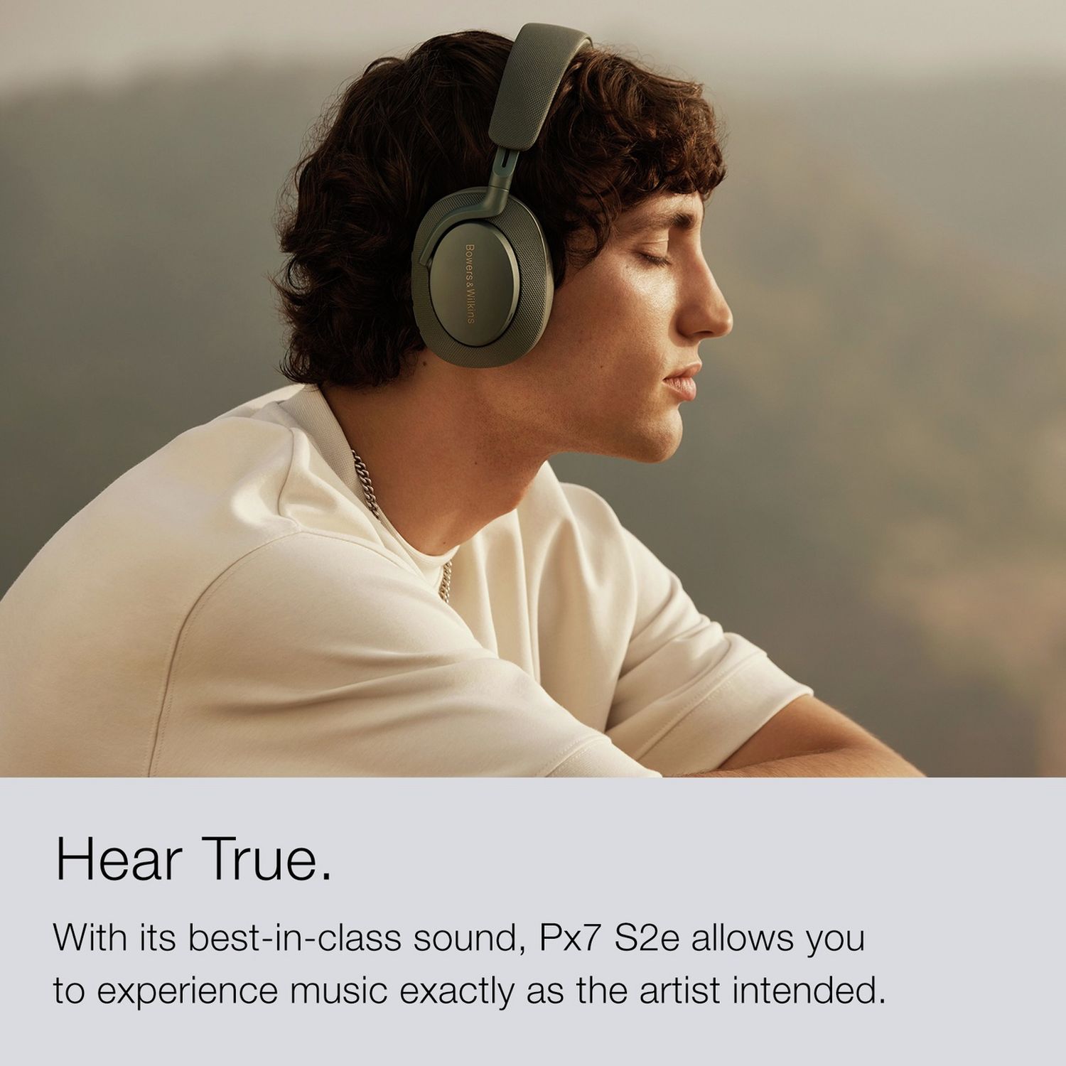 Bowers & Wilkins Px7 S2e over-ear headphones (British brand)
