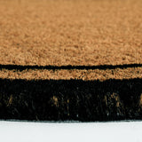 Argos Home half moon coir doormat 40x60cm, imported from the UK