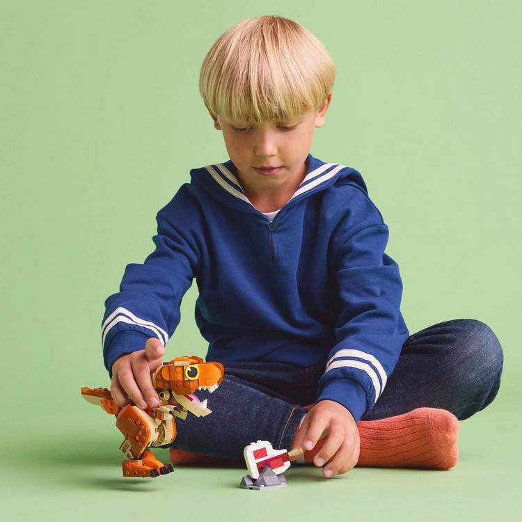 LEGO Little Eatie T. rex dinosaur toy, imported from the UK