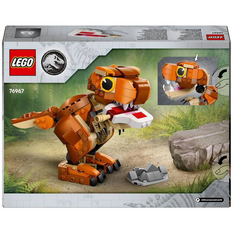 LEGO Little Eatie T. rex dinosaur toy, imported from the UK
