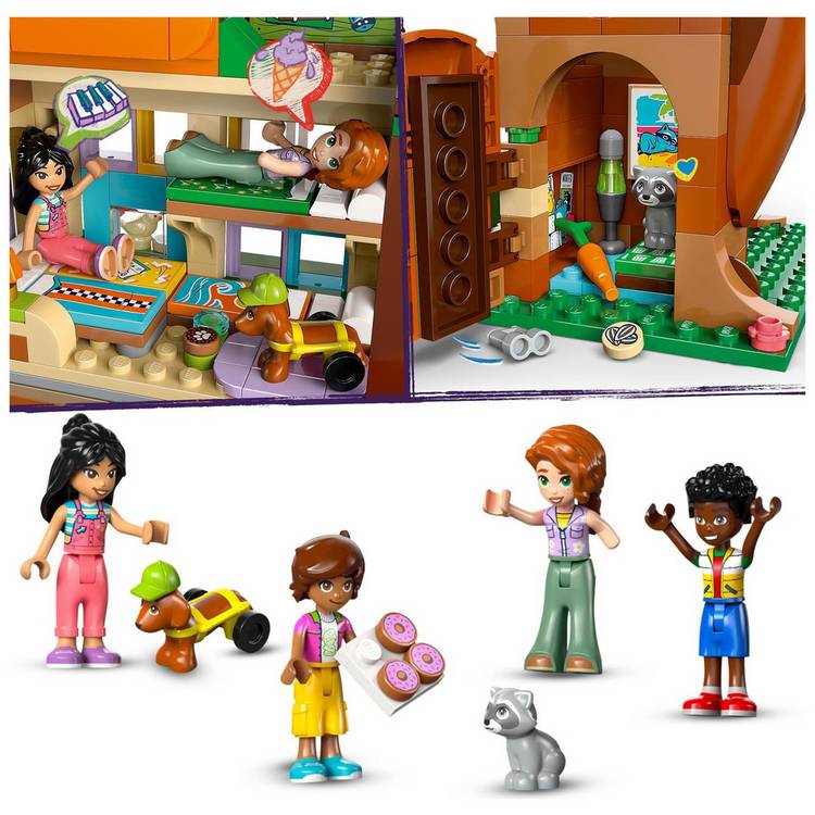 LEGO Friends Friendship Tree House Hangout toy playset 701 pieces - British product