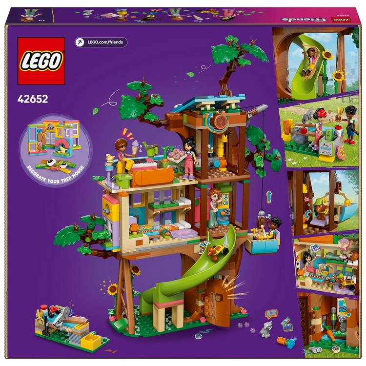 LEGO Friends Friendship Tree House Hangout toy playset 701 pieces - British product