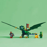 LEGO NINJAGO Green Forest Dragon toy with minifigures, UK version