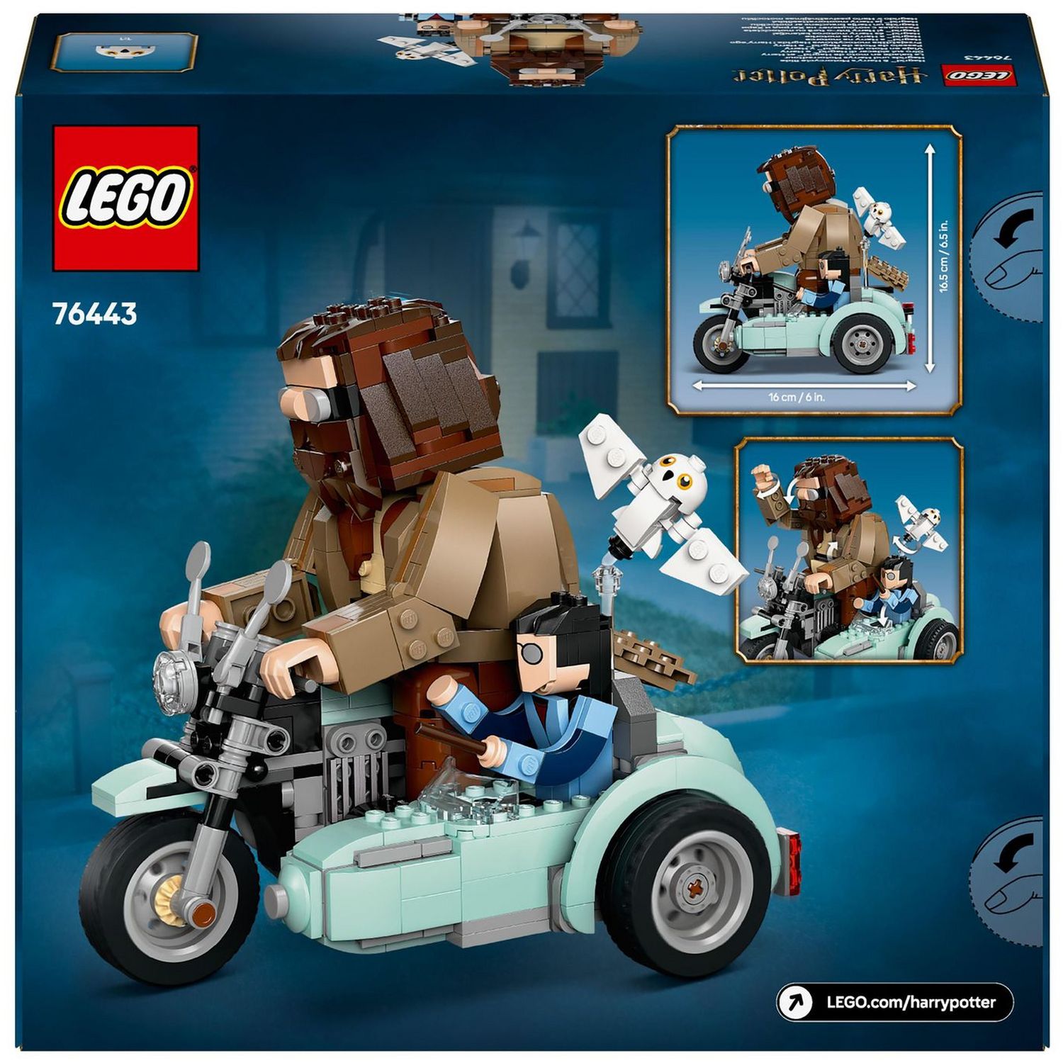 LEGO Harry Potter Hagrid's Motorcycle Ride building set 617-piece (British brand)