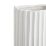 Argos Home Mars ceramic ribbed wall light white (British brand)
