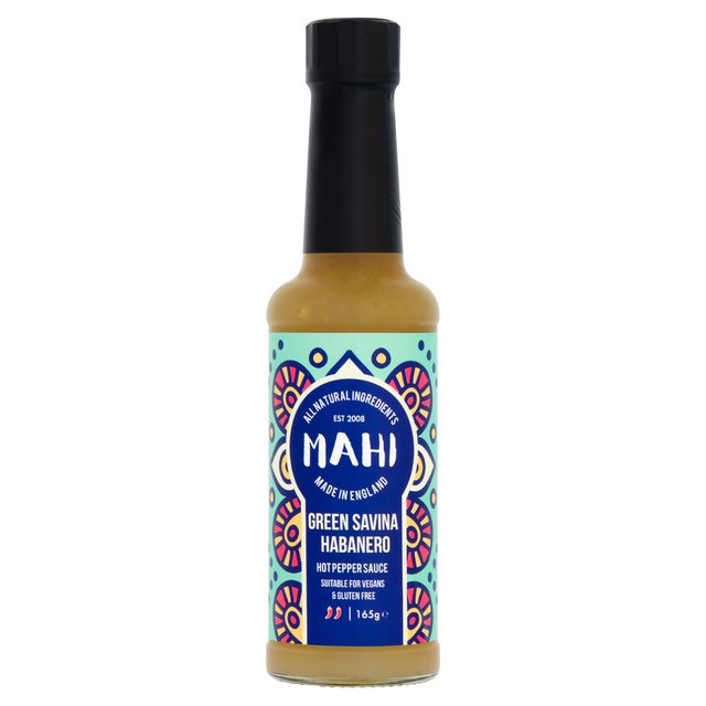 MAHI Green Savina Habanero Sauce   165ml GOODS M&S   