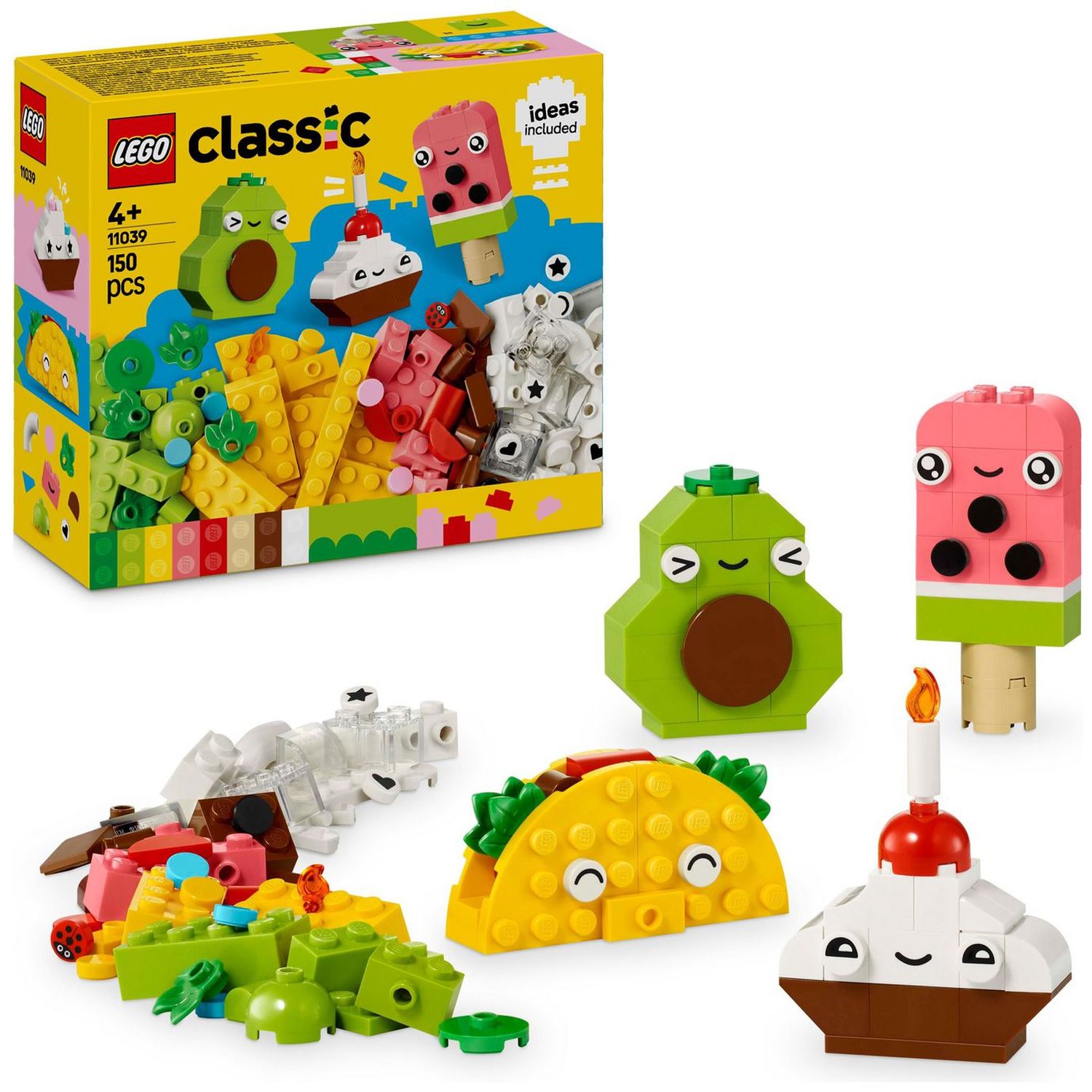 LEGO Creative Food Friends building toy set 150 pieces - British product