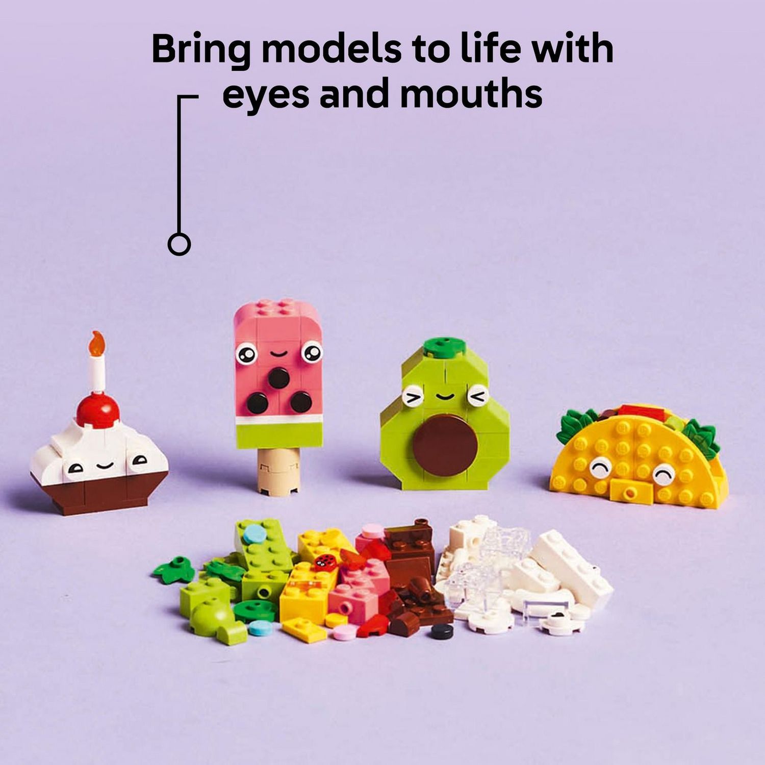 LEGO Creative Food Friends building toy set 150 pieces - British product