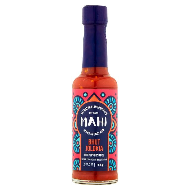 MAHI Bhut Jolokia Hot Pepper Sauce   165ml GOODS M&S   