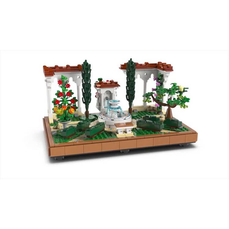LEGO Icons Fountain Garden set 1302-piece, UK version