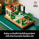 LEGO Icons Fountain Garden set 1302-piece, UK version
