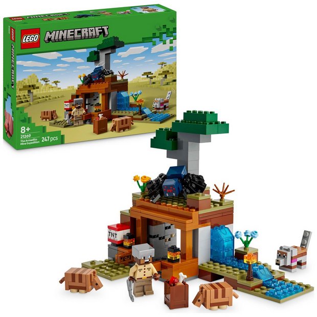 LEGO Minecraft Armadillo Mine Expedition toy set 21269 - British product