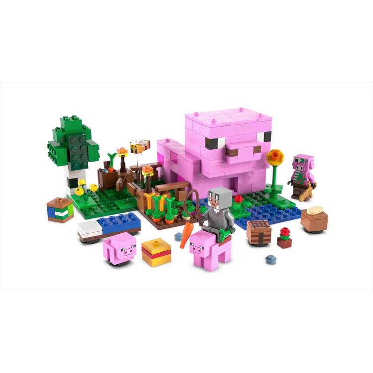 LEGO Minecraft Baby Pig House 238 pieces - British product