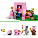 LEGO Minecraft Baby Pig House 238 pieces - British product