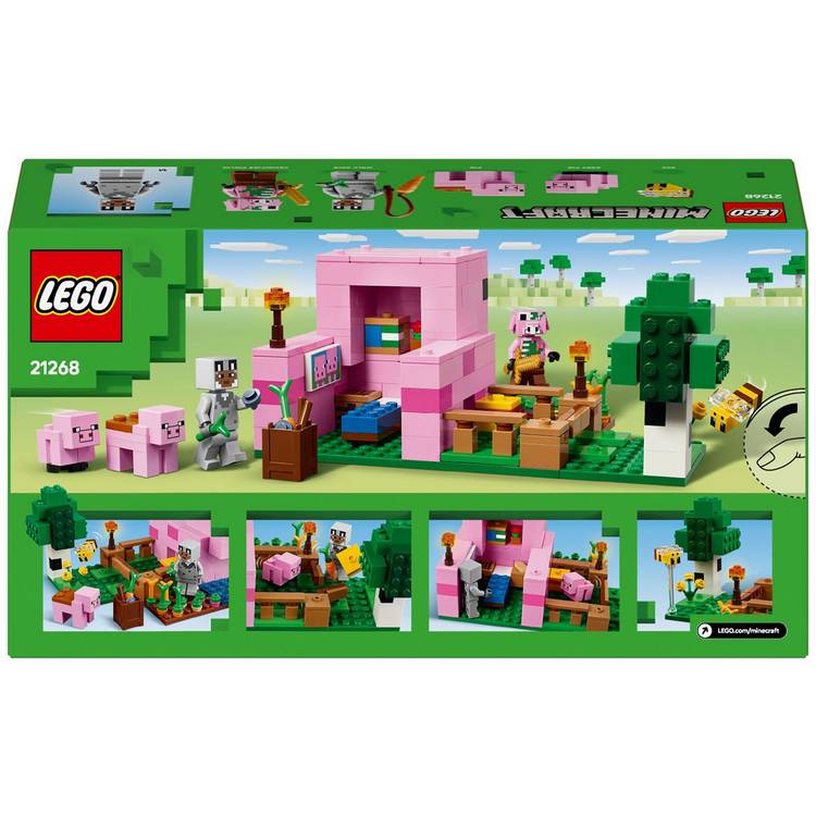 LEGO Minecraft Baby Pig House 238 pieces - British product