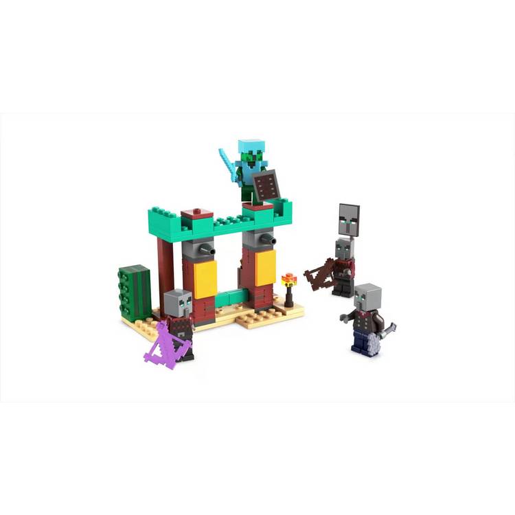 LEGO Minecraft Illager Desert Patrol building set 105 pieces (British brand)