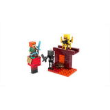 LEGO Minecraft The Nether Lava Battle building set 99 pieces, imported from the UK