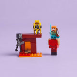 LEGO Minecraft The Nether Lava Battle building set 99 pieces, imported from the UK