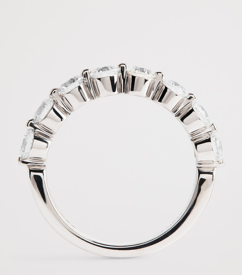 Anita Ko floating diamond ring white gold (British brand)