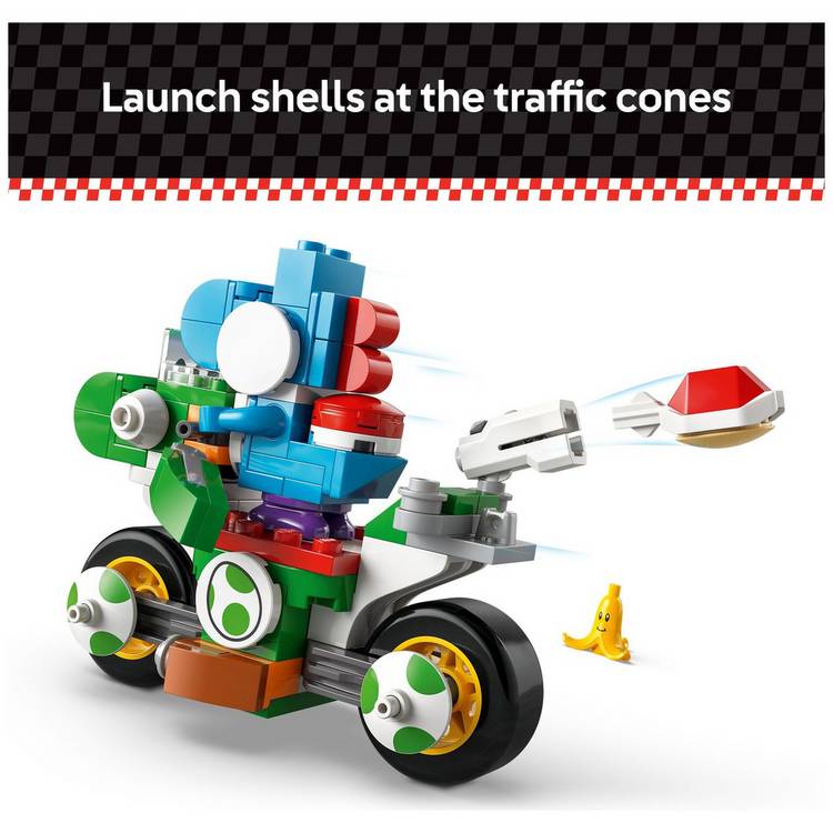 LEGO Yoshi Bike playset brick-built model, UK version