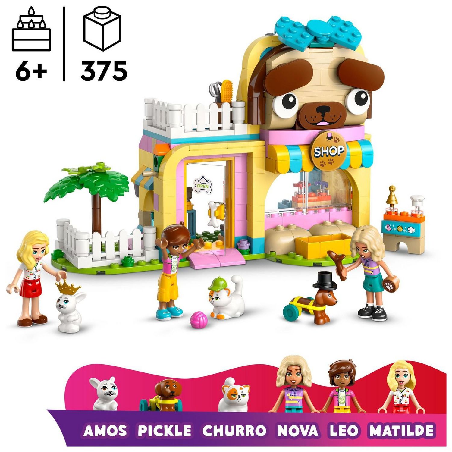 LEGO Friends Pet Accessories Shop Set 42650 (British brand)