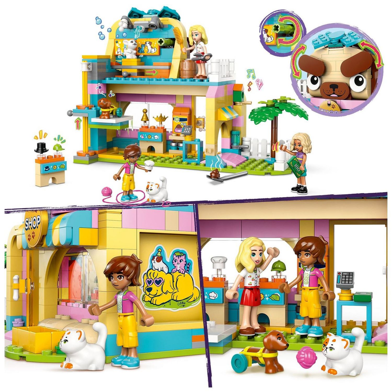 LEGO Friends Pet Accessories Shop Set 42650 (British brand)