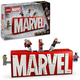 LEGO Marvel MARVEL Logo set with minifigures 931 pieces, UK version