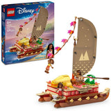 LEGO Moana's Adventure Canoe building set 529 pieces, UK version