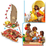 LEGO Moana's Adventure Canoe building set 529 pieces, UK version