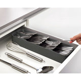 Joseph Joseph Duo in-drawer cutlery tray grey, UK version